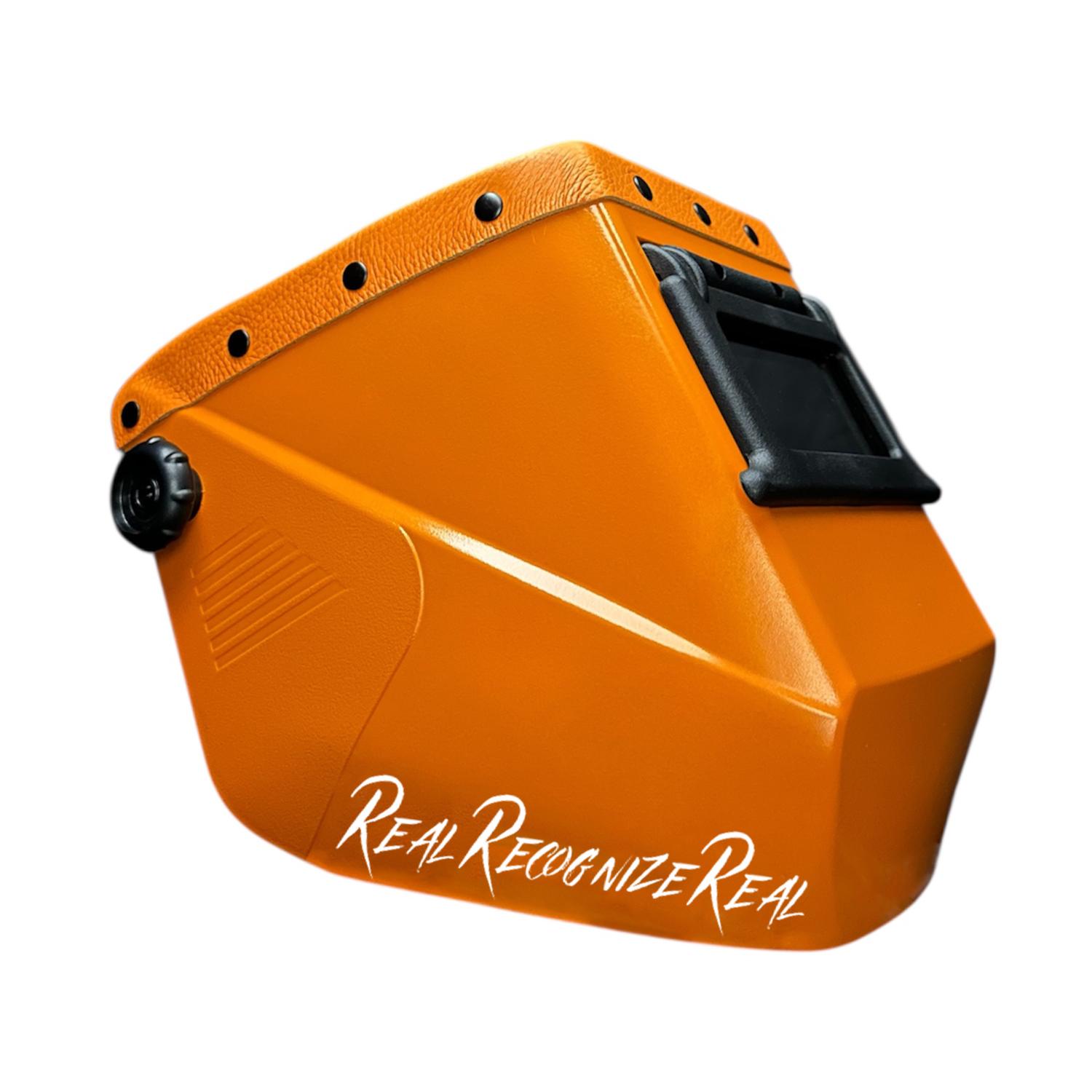 Jolly Ranchers Square Futura Welding Hoods - Orange Fanta