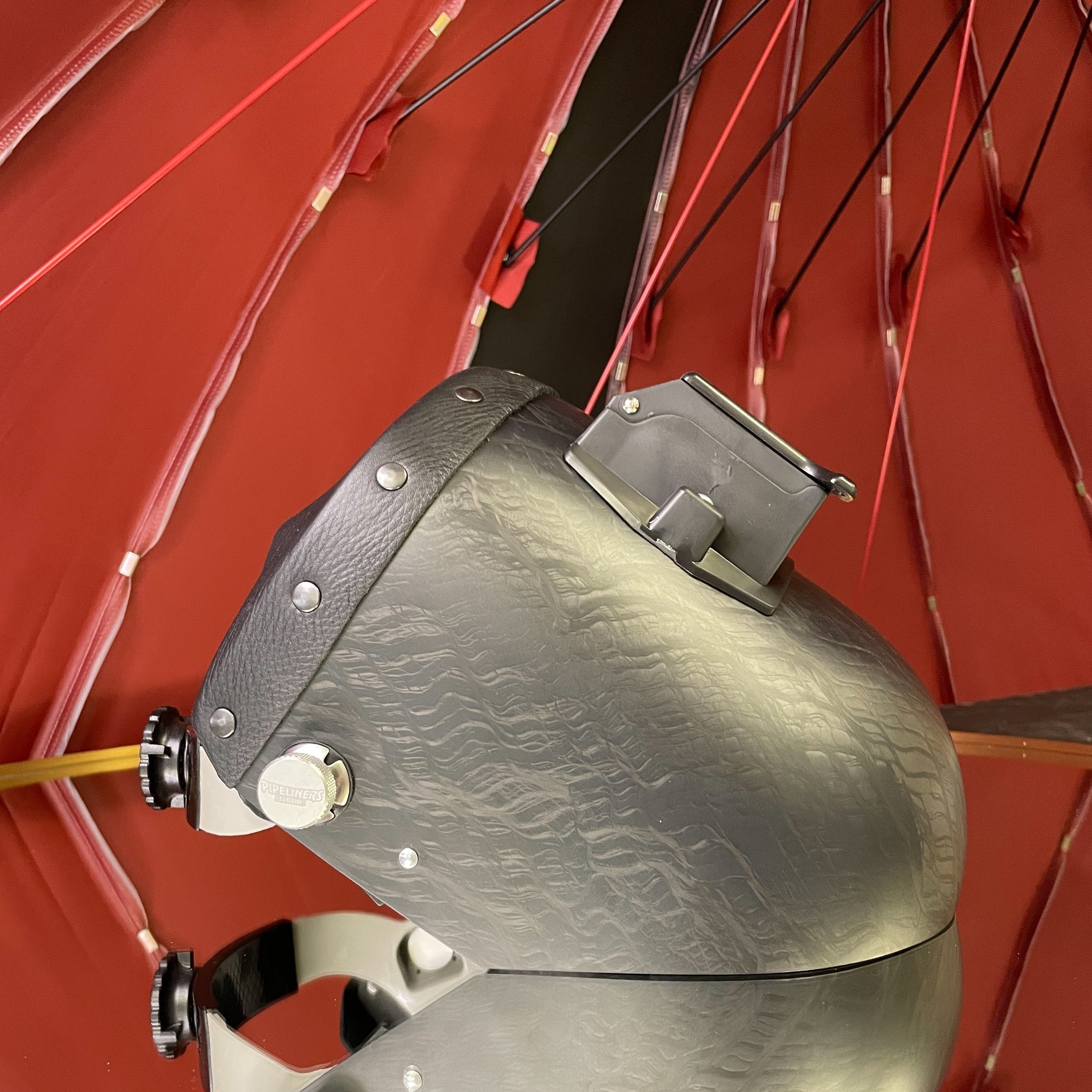 Chopped Top Corn Silk Carbon Fiber Welding Hood