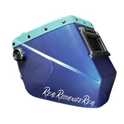 Jolly Ranchers Square Futura Welding Hoods - Sour Blue Razberry