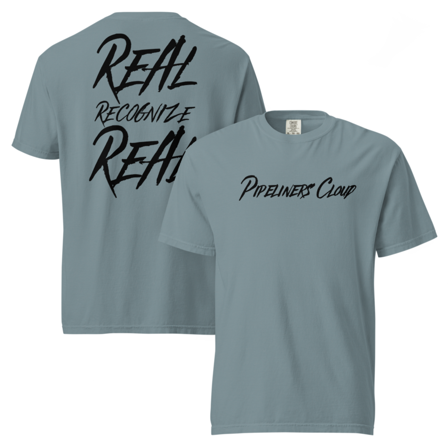 REAL RECOGNIZE REAL Blue T-Shirt