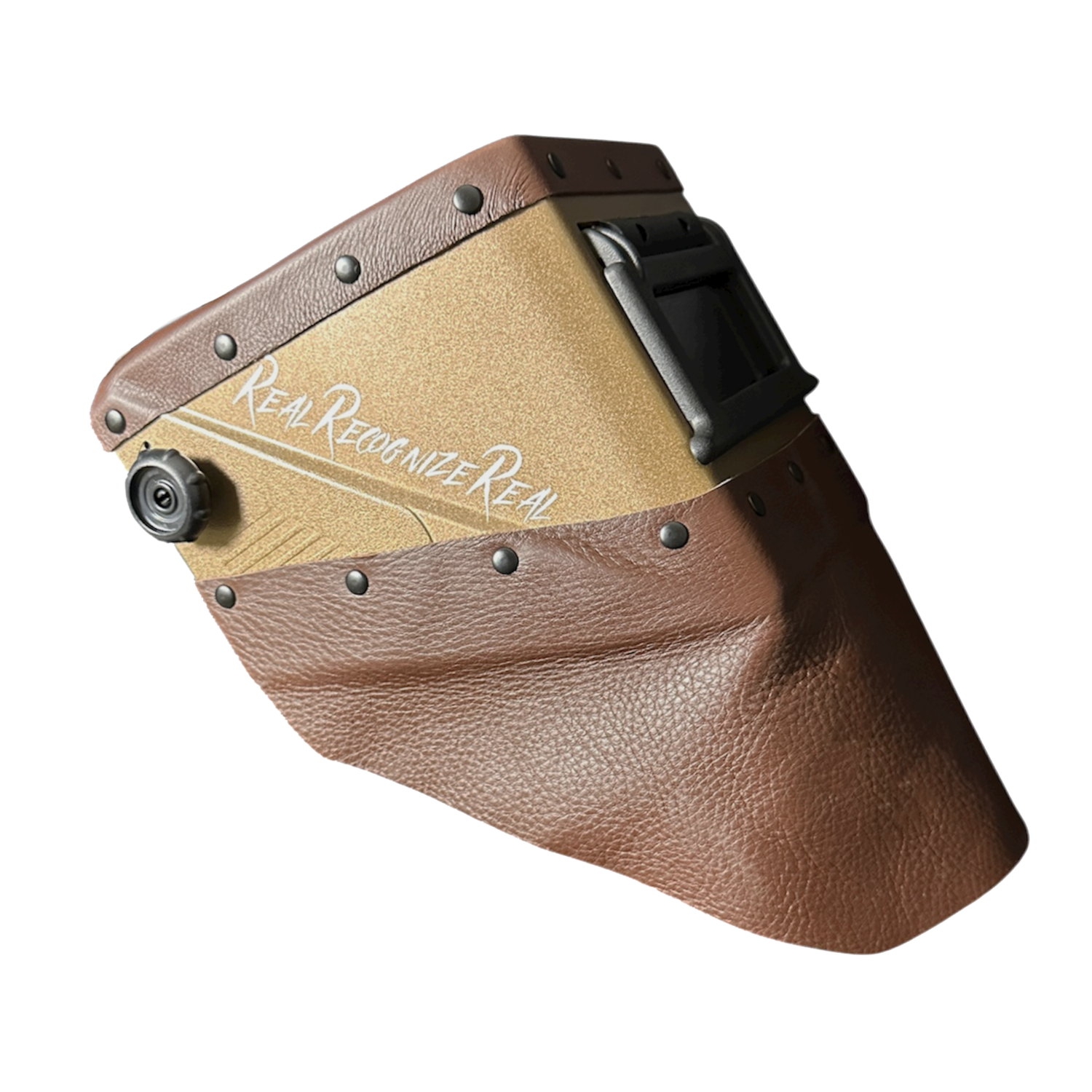 "Jolly" Square Futura Welding Hoods Chopped Top and Bottom