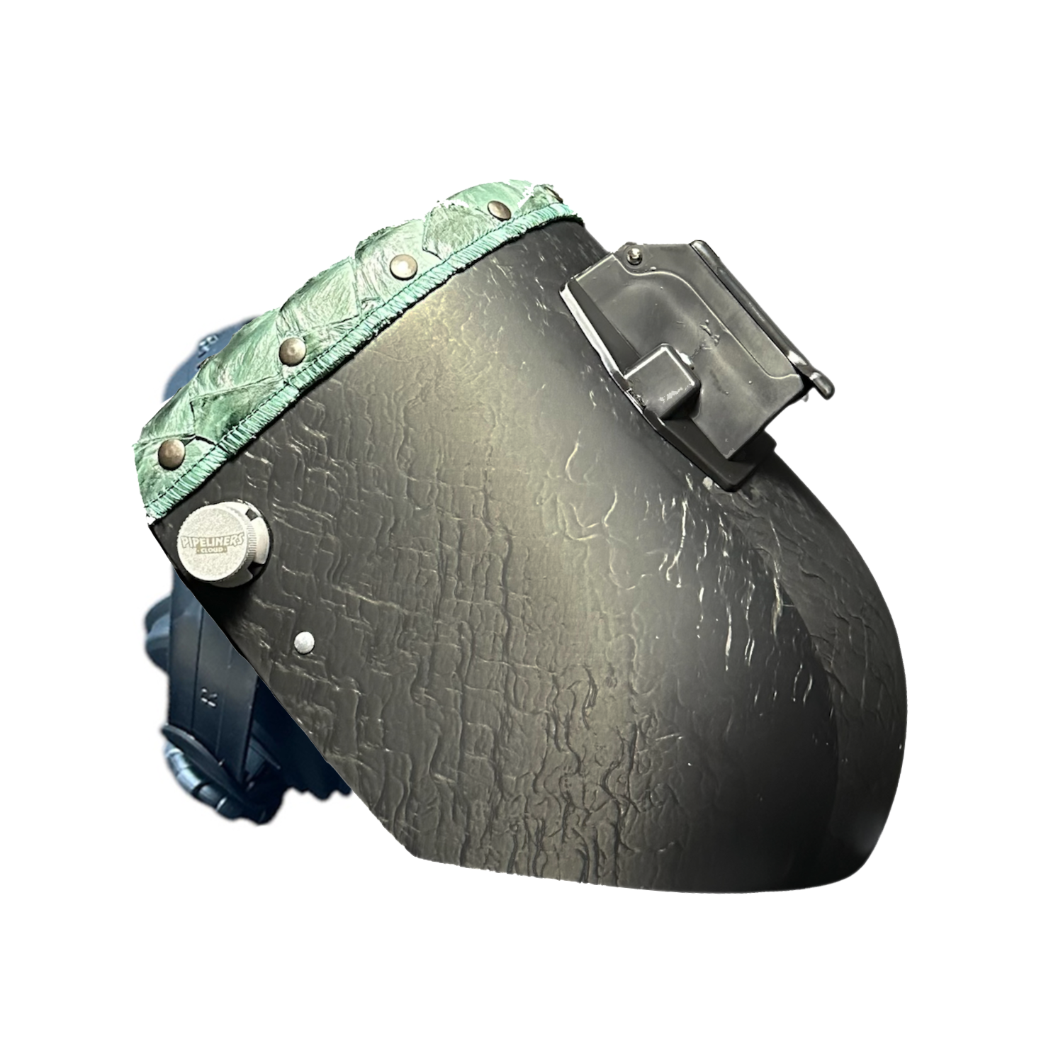 Pirarucu/Fish Chopped Top Leather Corn Silk Welding Hood