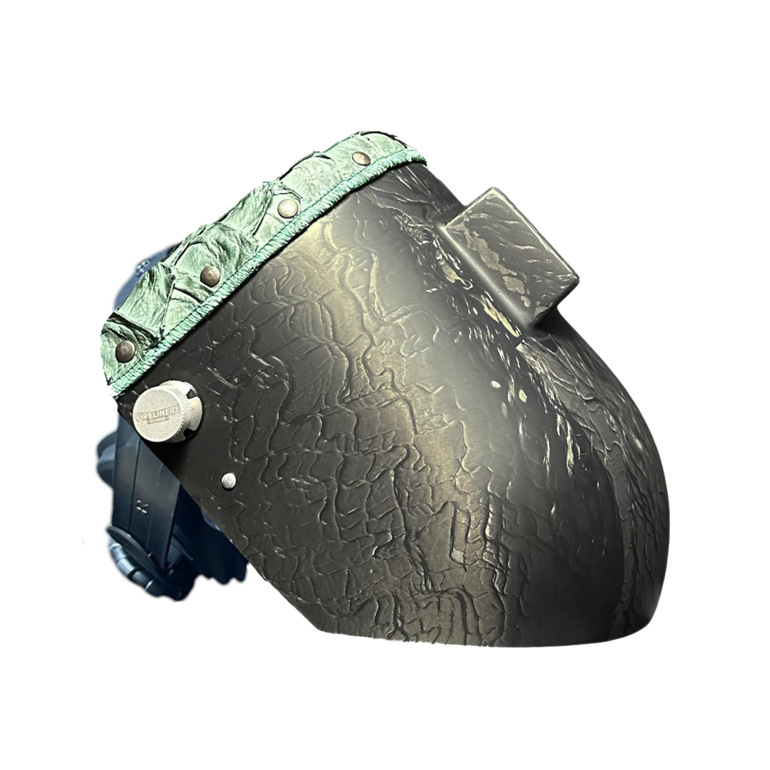 Pirarucu/Fish Chopped Top Leather Corn Silk Welding Hood