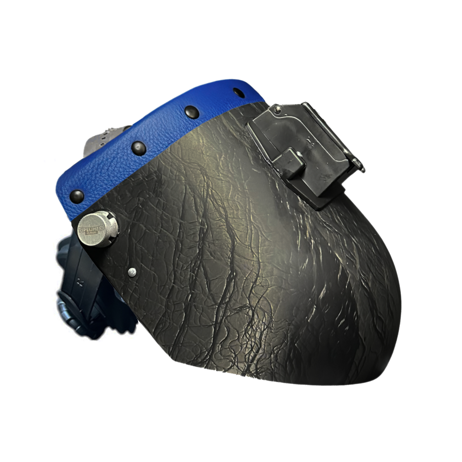 Corn Silk Carbon Fiber Chopped Top Leather Welding Hood