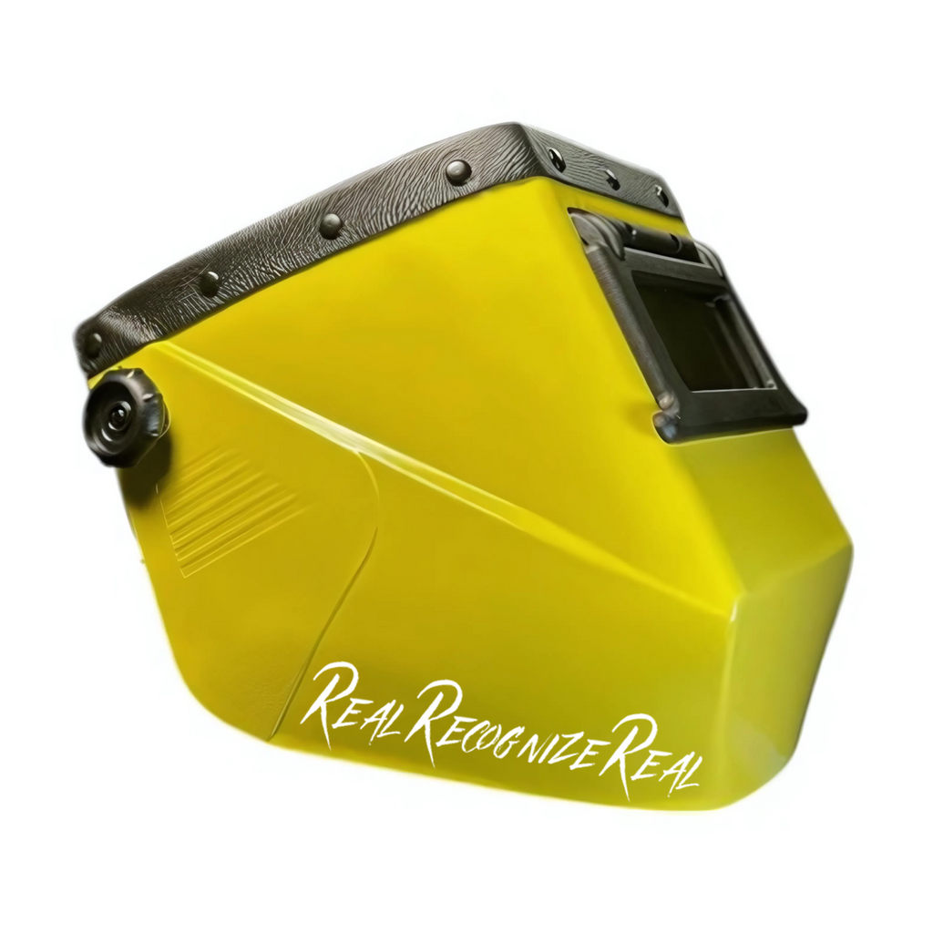 Jolly Ranchers Square Futura Welding Hoods - Lemon Drop