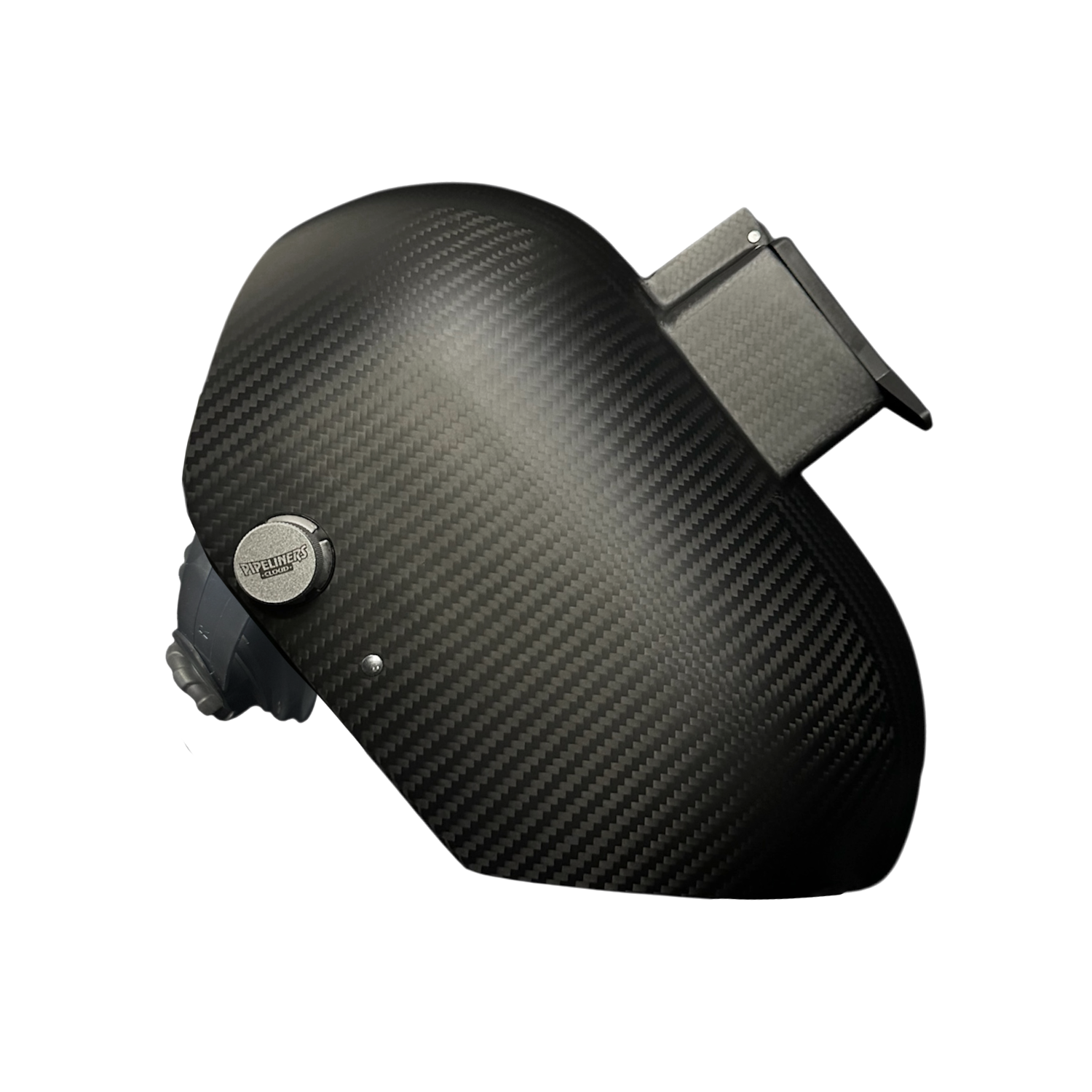 Trimmed Bottom Carbon Fiber Welding Hood