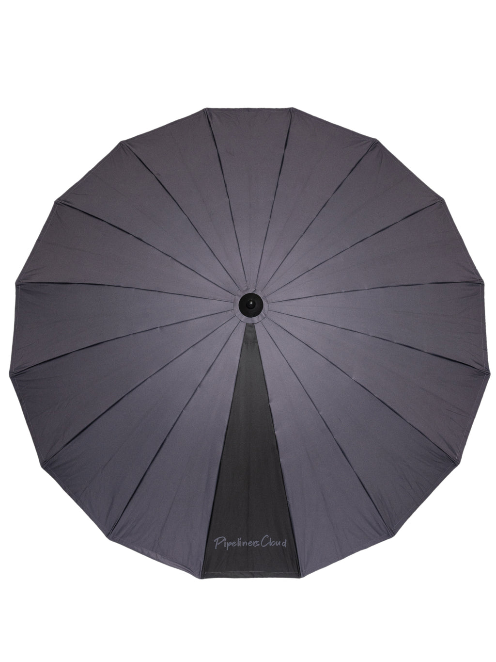 10' Grey Pipeliners Cloud Umbrella