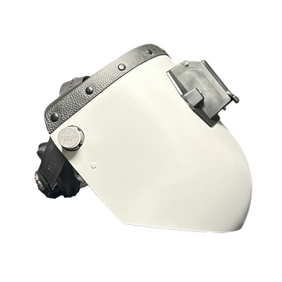 White Chopped Top Carbon Fiber Welding Hood