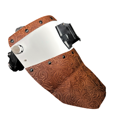 Finer Pipeliner Leather Welding Hood Chopped Top and Bottom