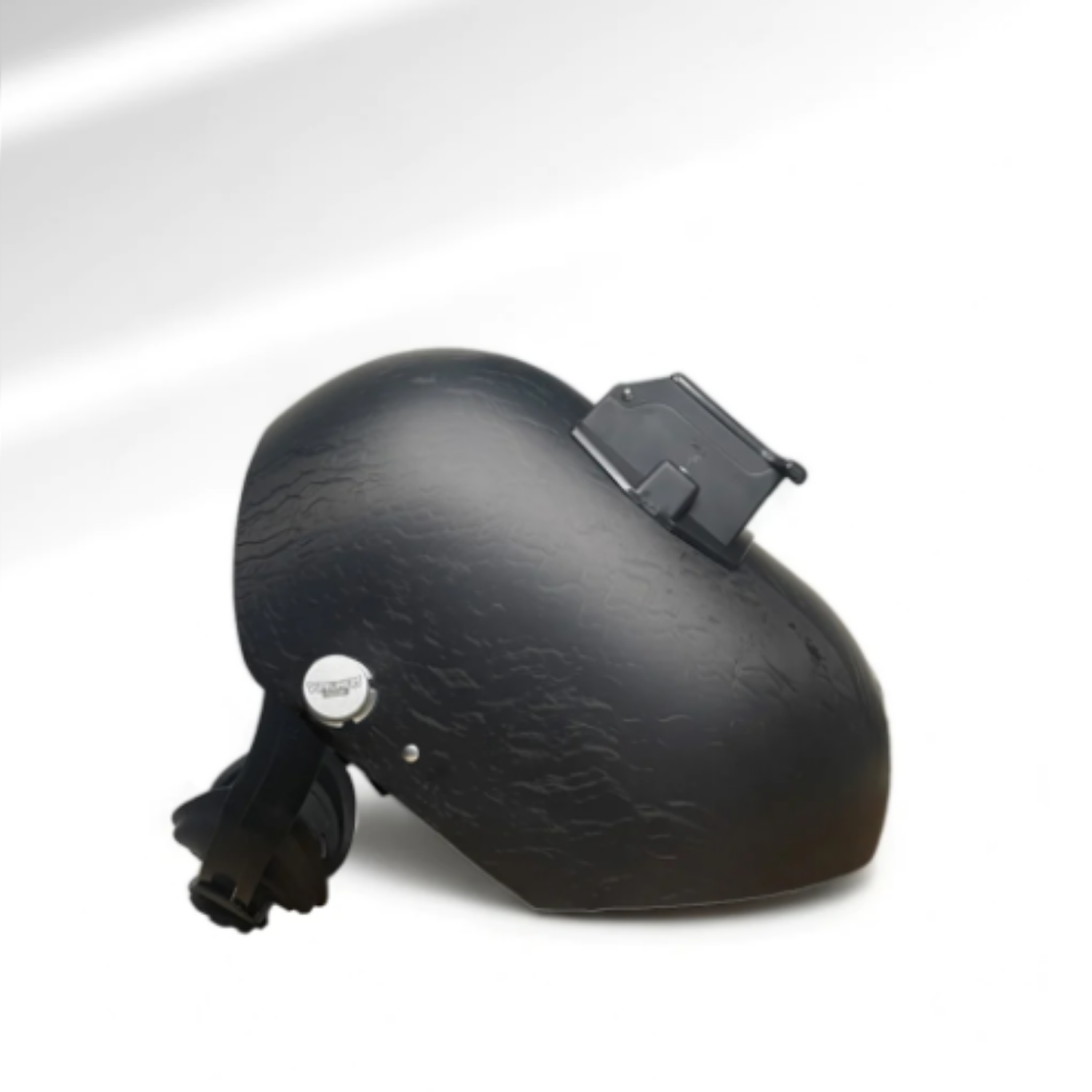 Corn Silk Carbon Fiber Trimmed Bottom Welding Hood