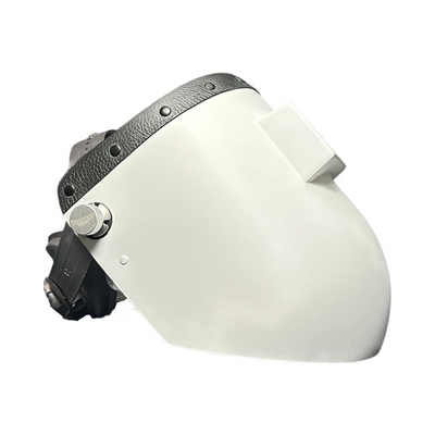 White Chopped Top Carbon Fiber Welding Hood