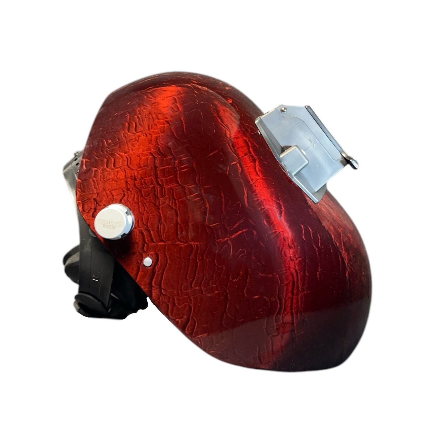 Sugar Scoop Candy Corn Silk Carbon Fiber Welding Hood
