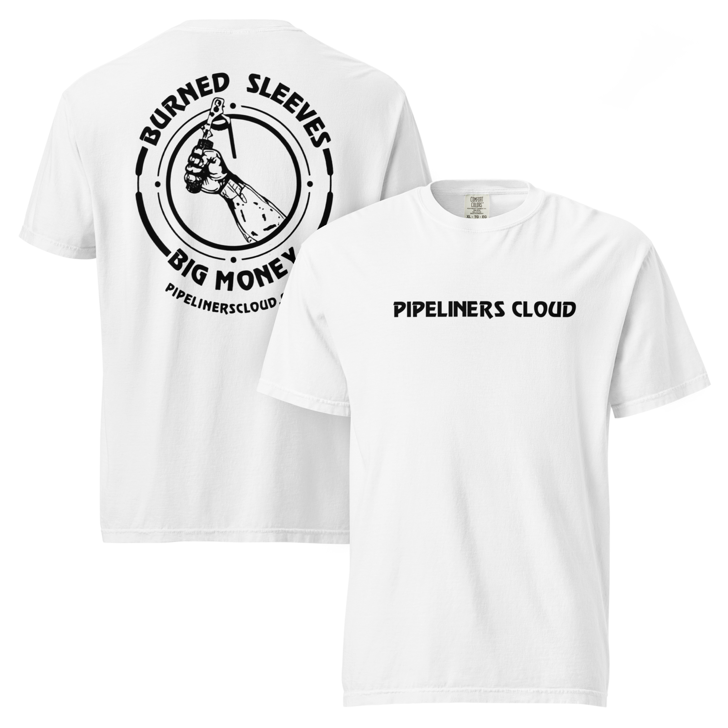 Burned Sleeves Big Money T-Shirt