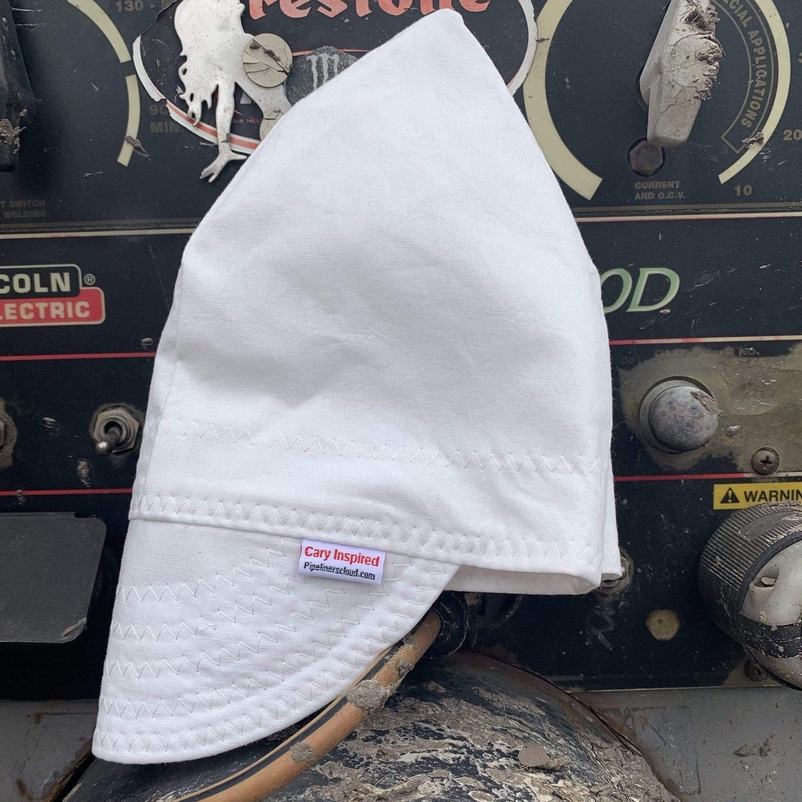 Cary Inspired Welding Cap White