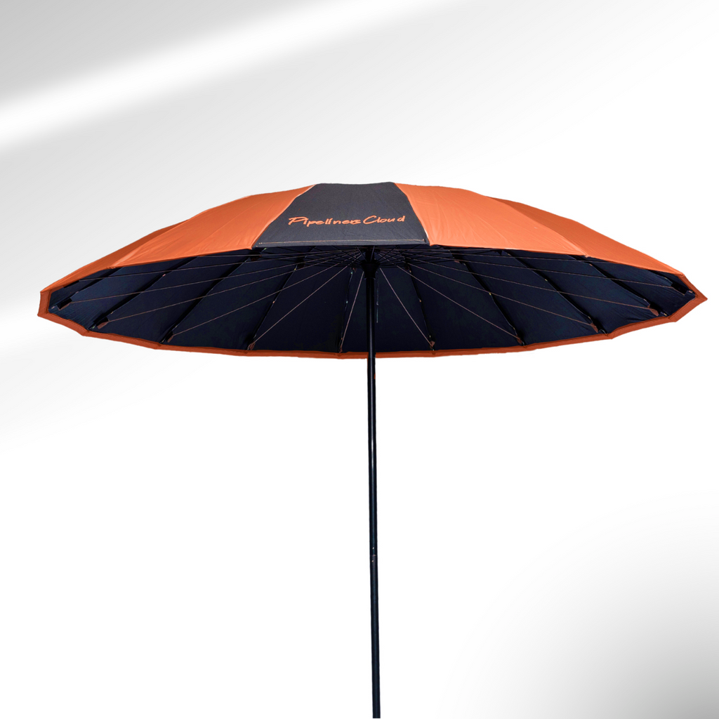 10' Orange Pipeliners Cloud Umbrella