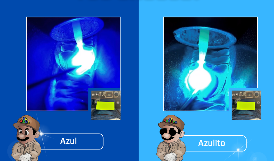 Pipeliners Cloud Fixed Blue Shade Welding Lens "El Azul or El Azultio"weld