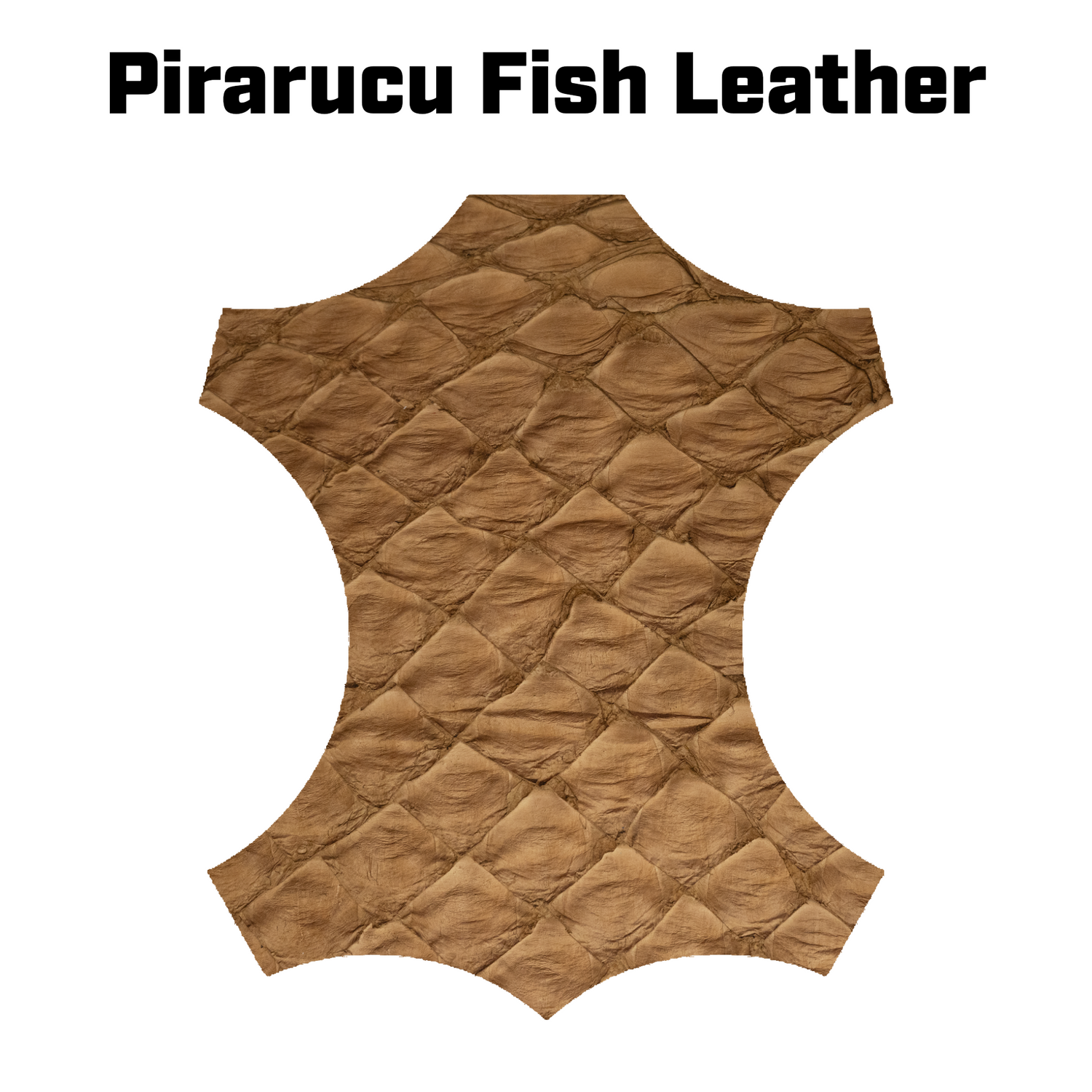 Pirarucu Fish Leather "JOLLY" Square Welding Hood