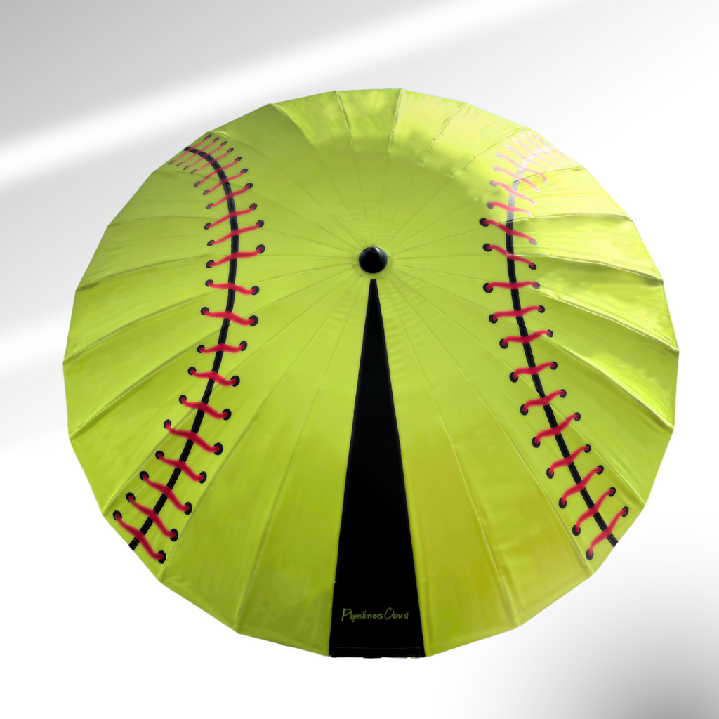 Softball 8' Pipeliners Cloud Umbrella- Limited Edition