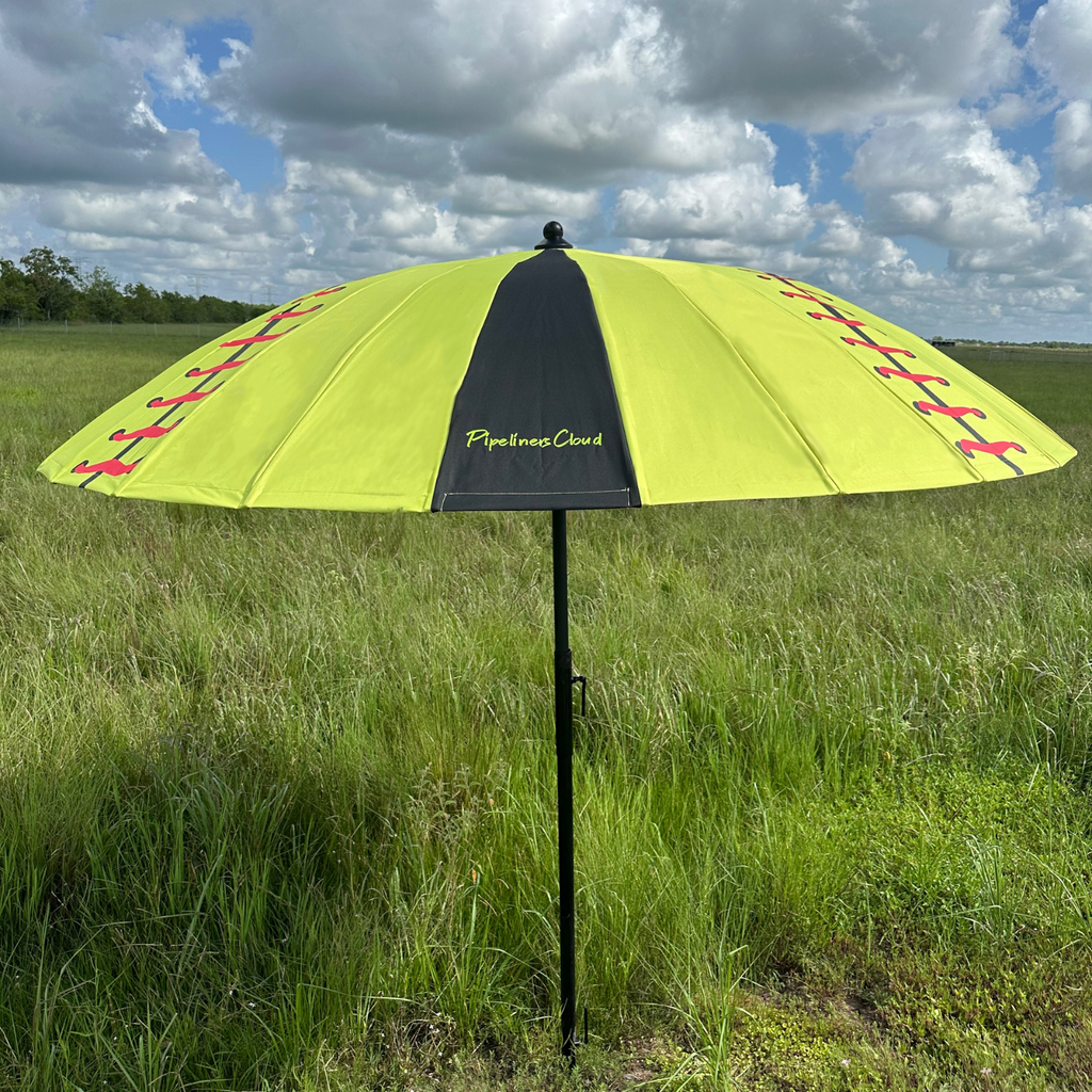 Softball 8’ Pipeliners Cloud Umbrella