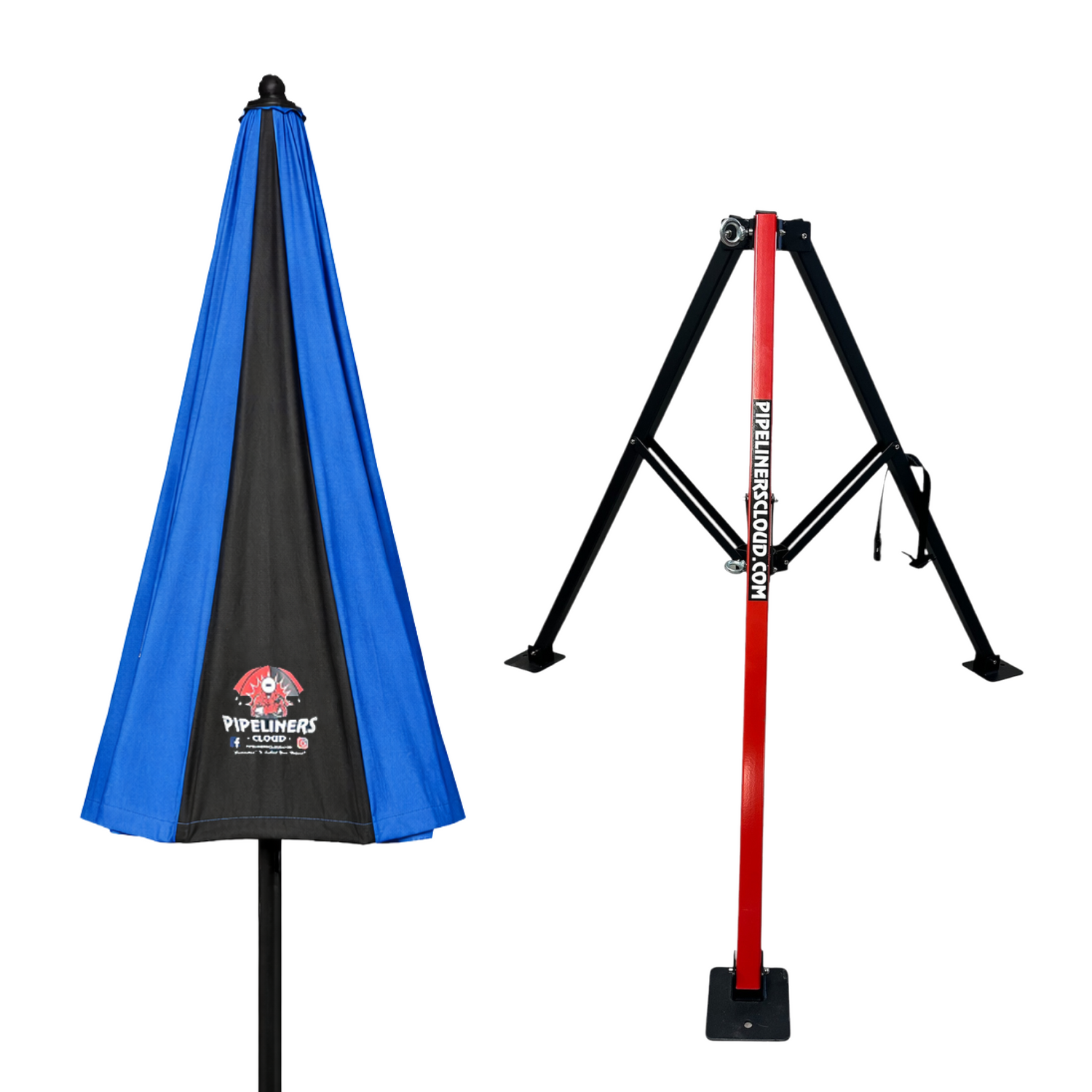 10' Umbrella & Tri-Pod Stand Set