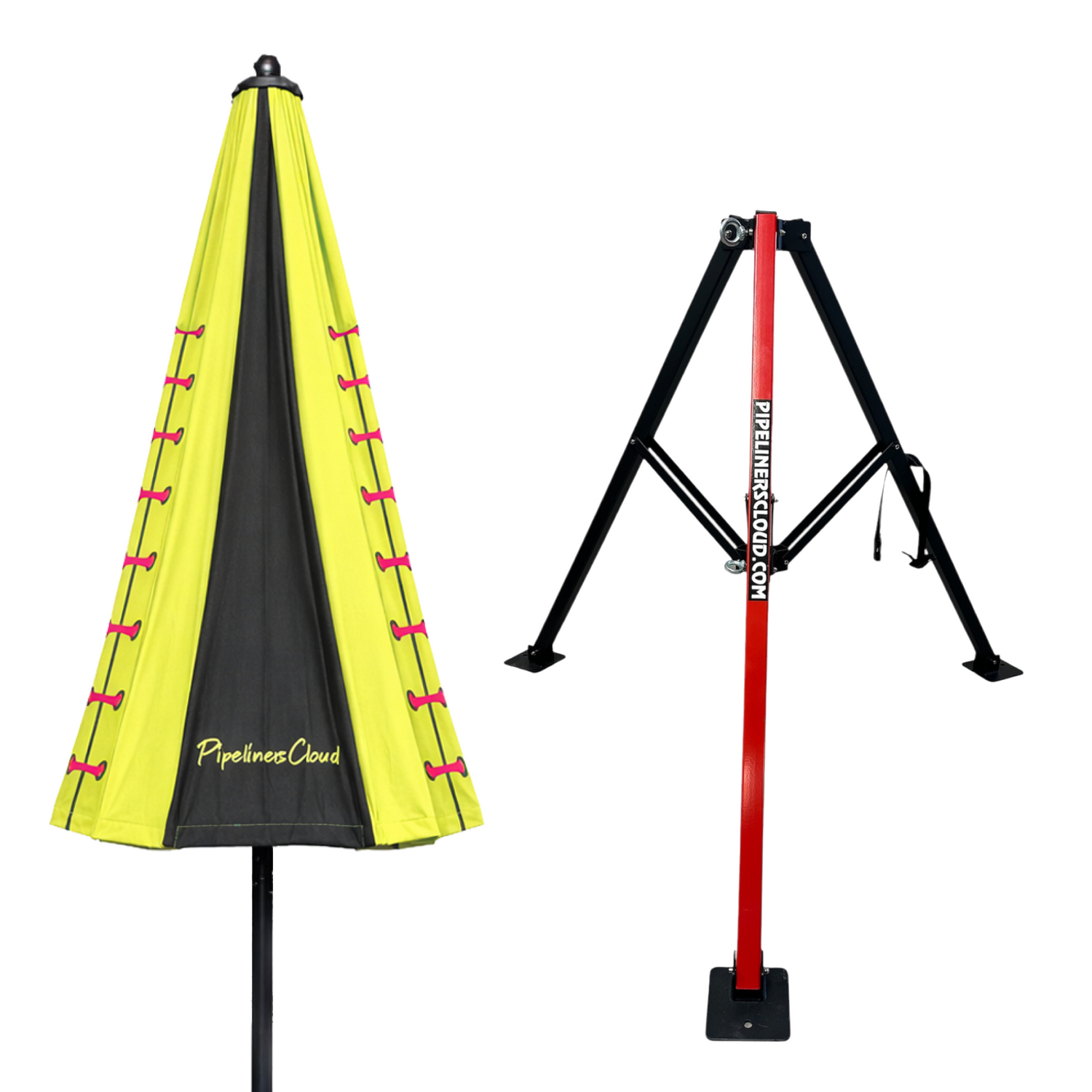 8' Umbrella & Tri-Pod Stand Set