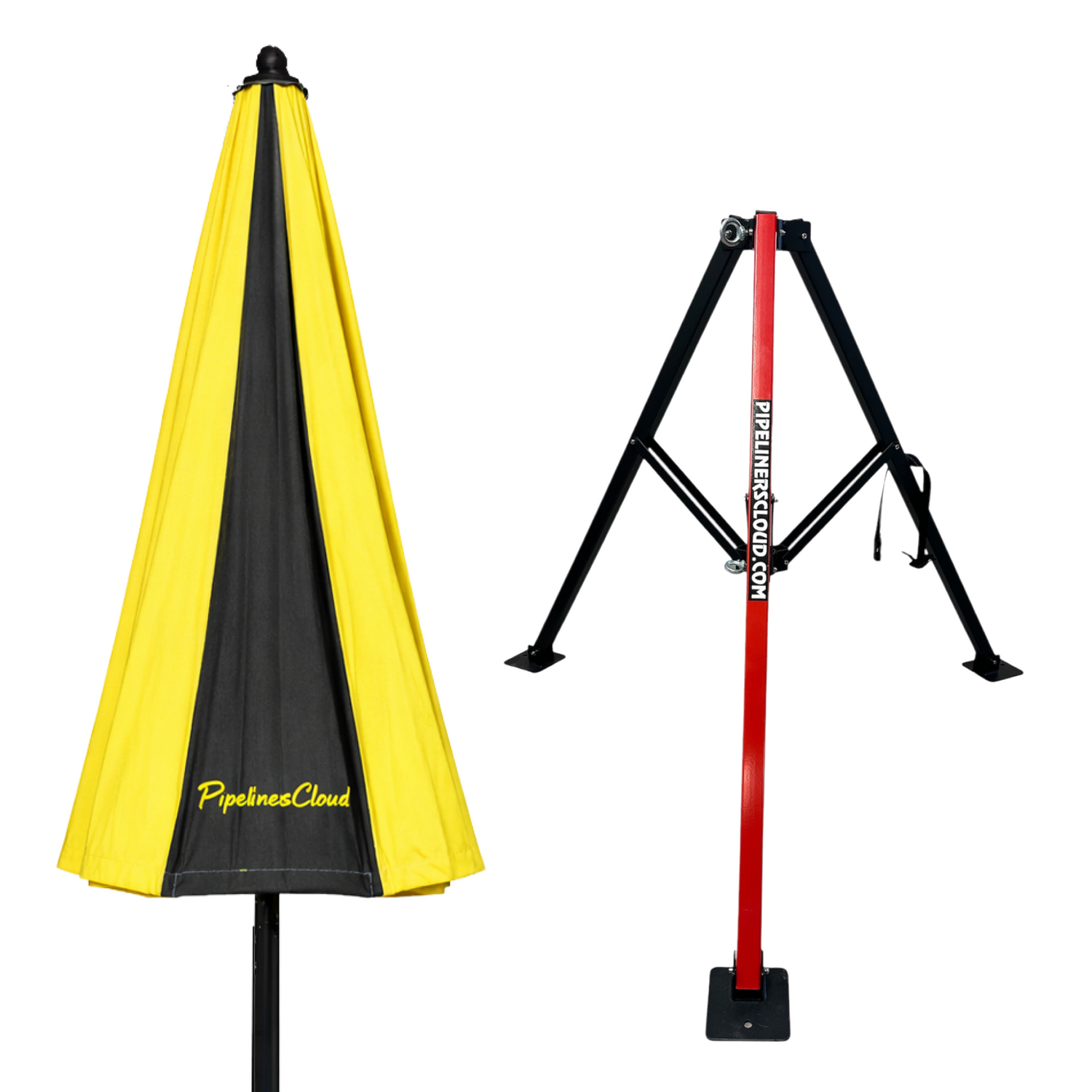 8' Umbrella & Tri-Pod Stand Set