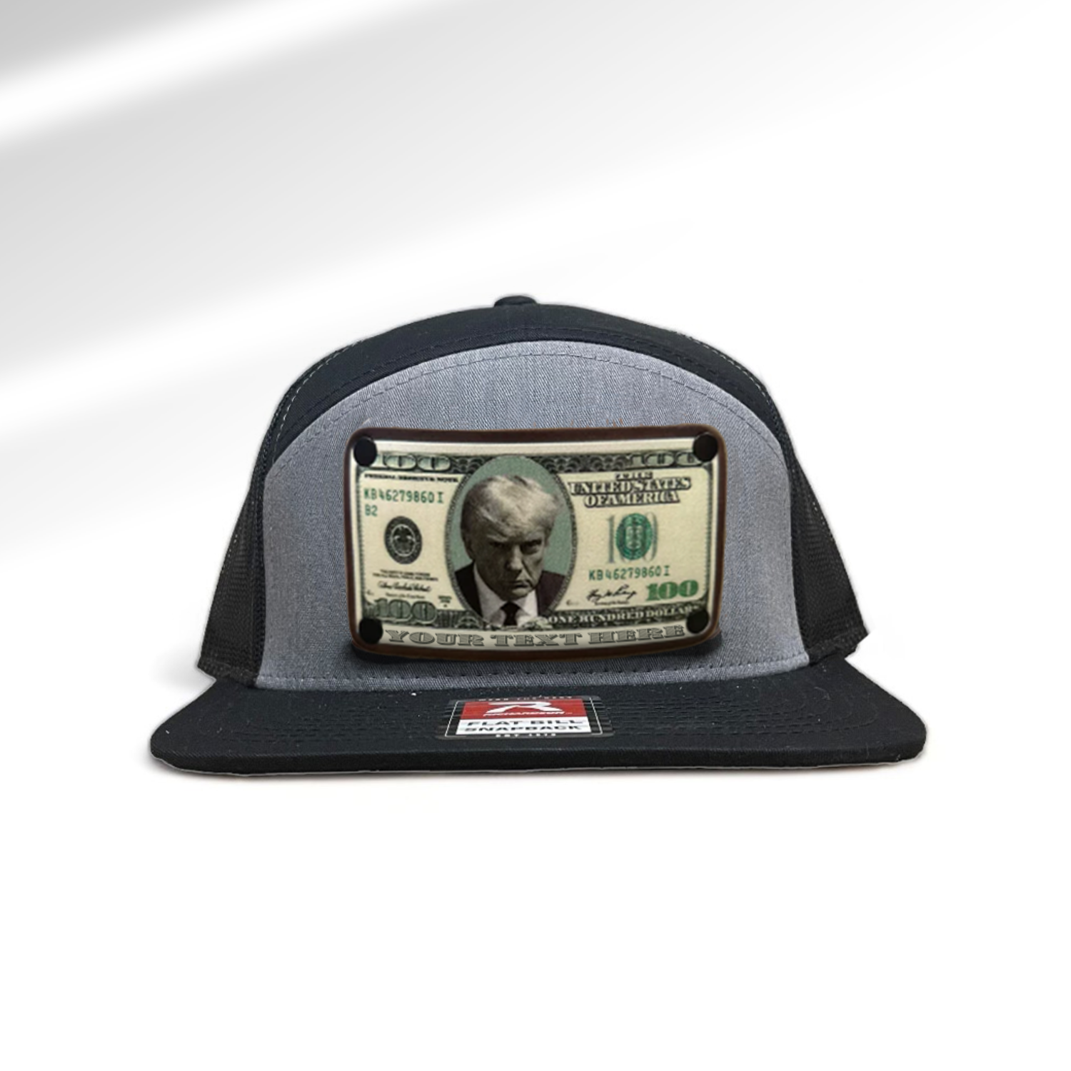 Customizable $100 Trump Leather Patch