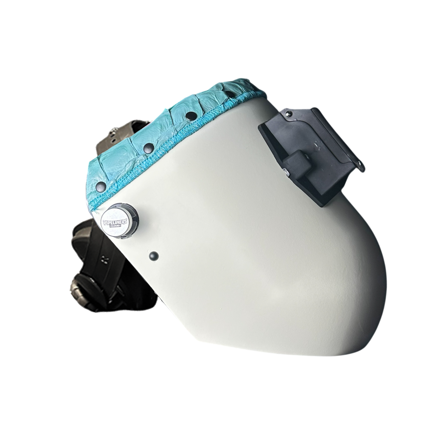 Pirarucu/Fish Chopped Top Leather Finer Pipeliner Welding Hood