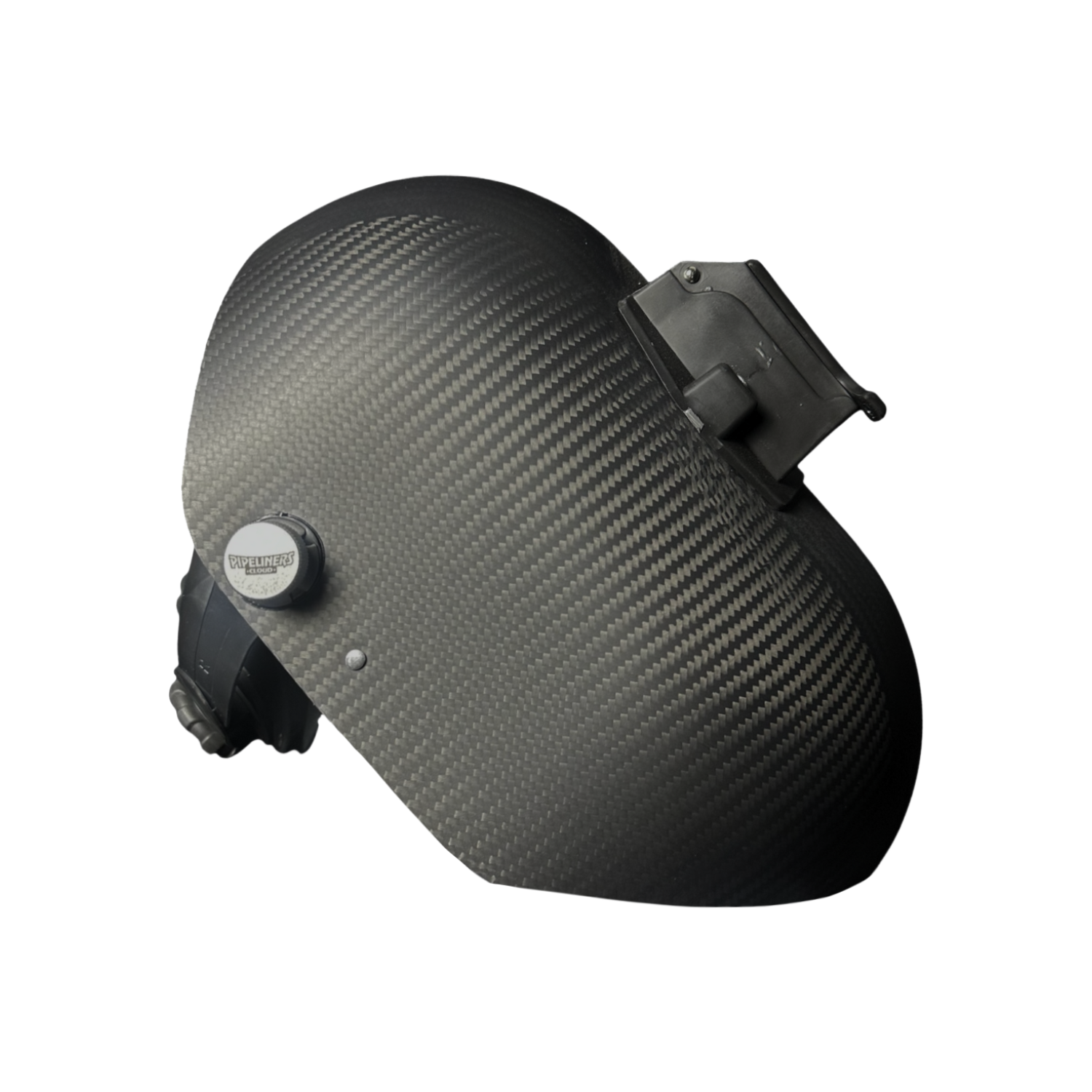 Trimmed Bottom Carbon Fiber Welding Hood