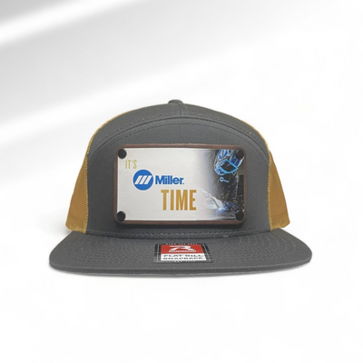 It's Miller Time | Grey & Bronze - Giveaway Hat