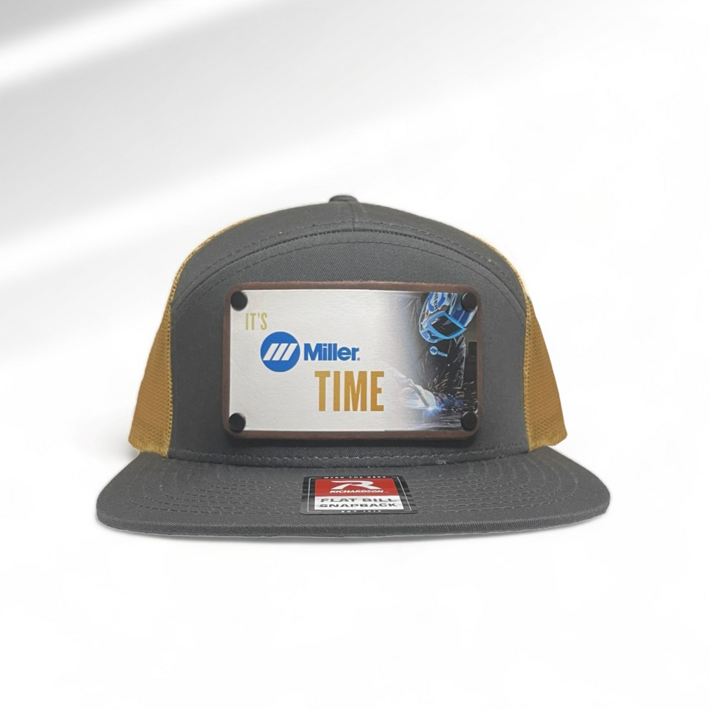 It's Miller Time | Grey & Bronze - Baseball Cap