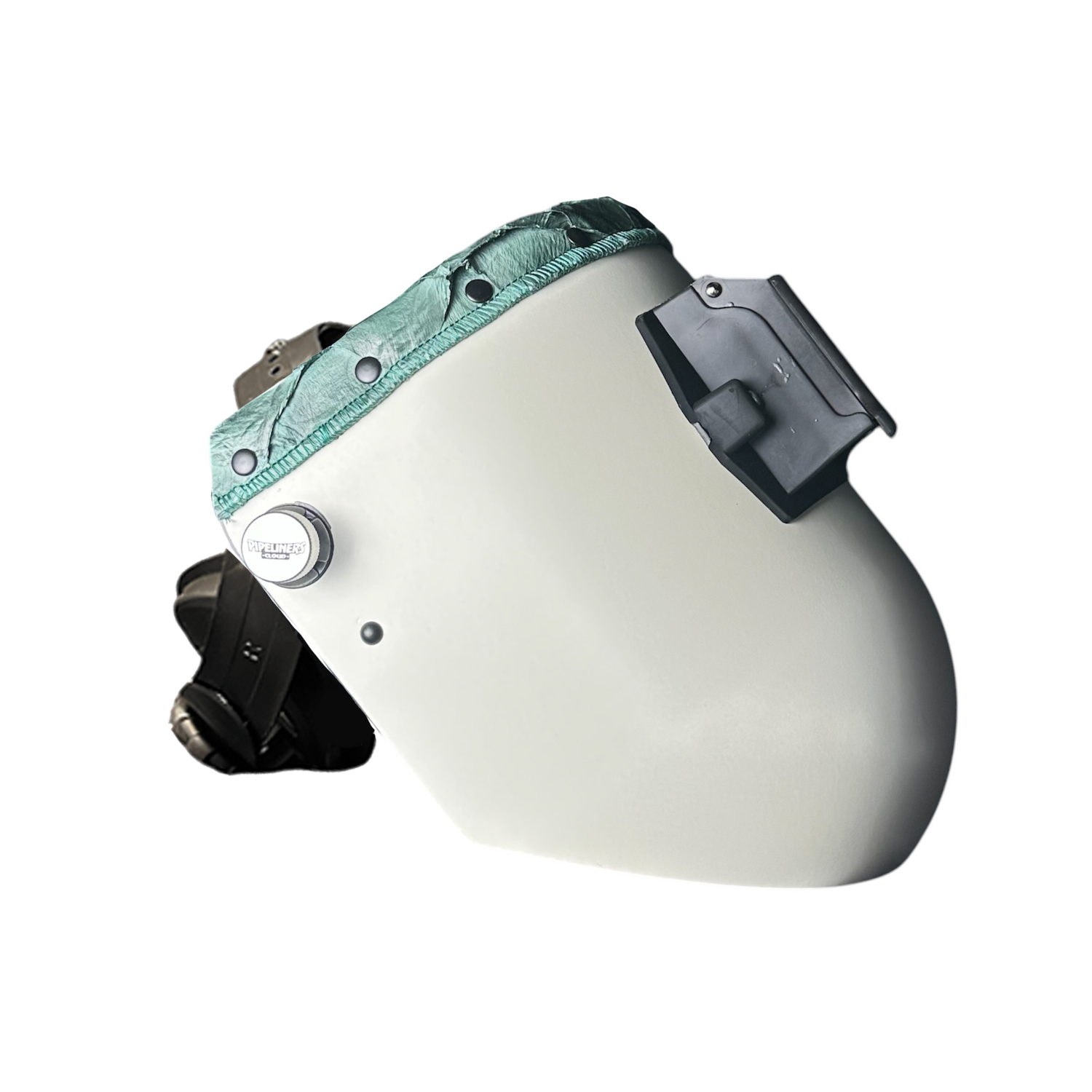 Pirarucu/Fish Chopped Top Leather Finer Pipeliner Welding Hood