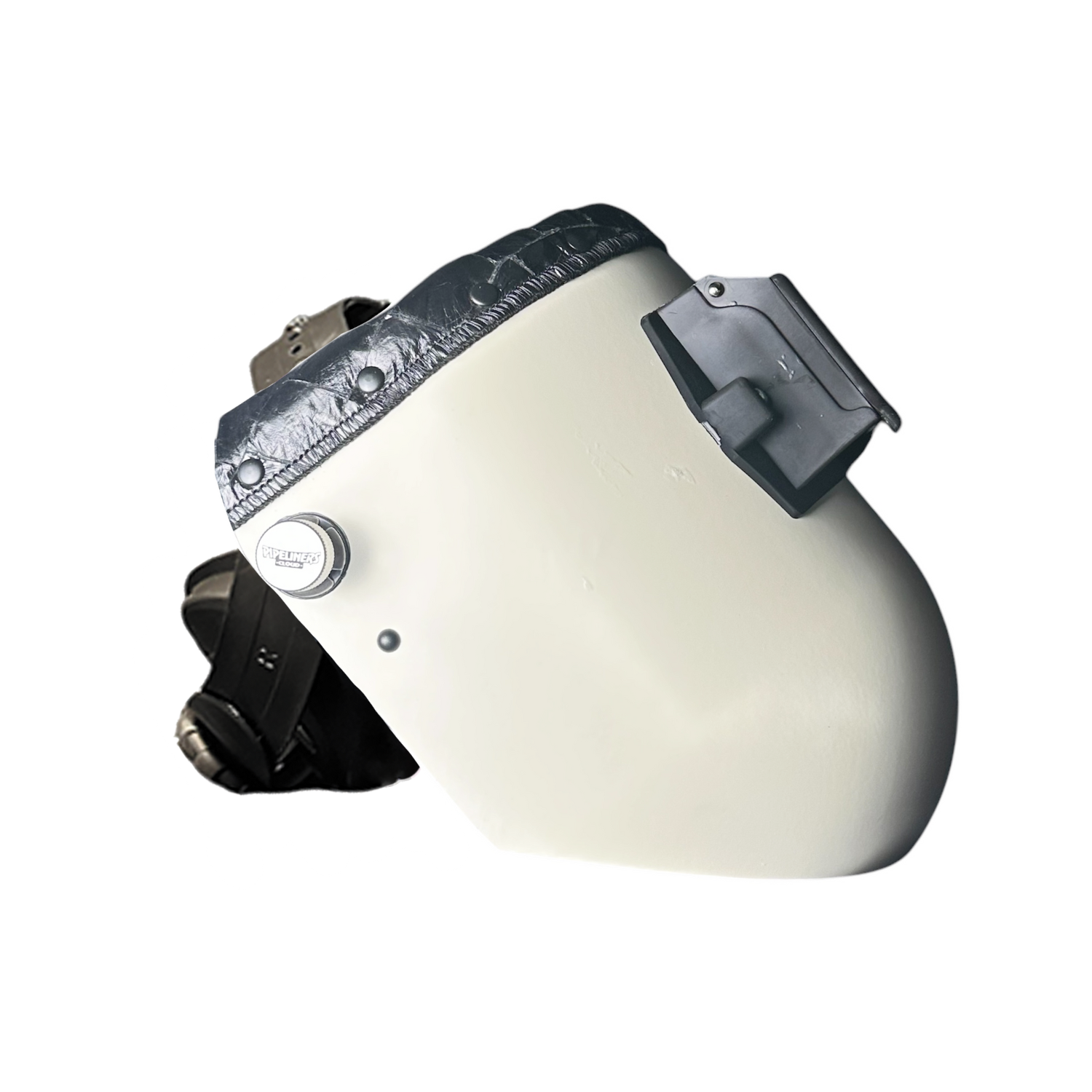 Pirarucu/Fish Chopped Top Leather Finer Pipeliner Welding Hood