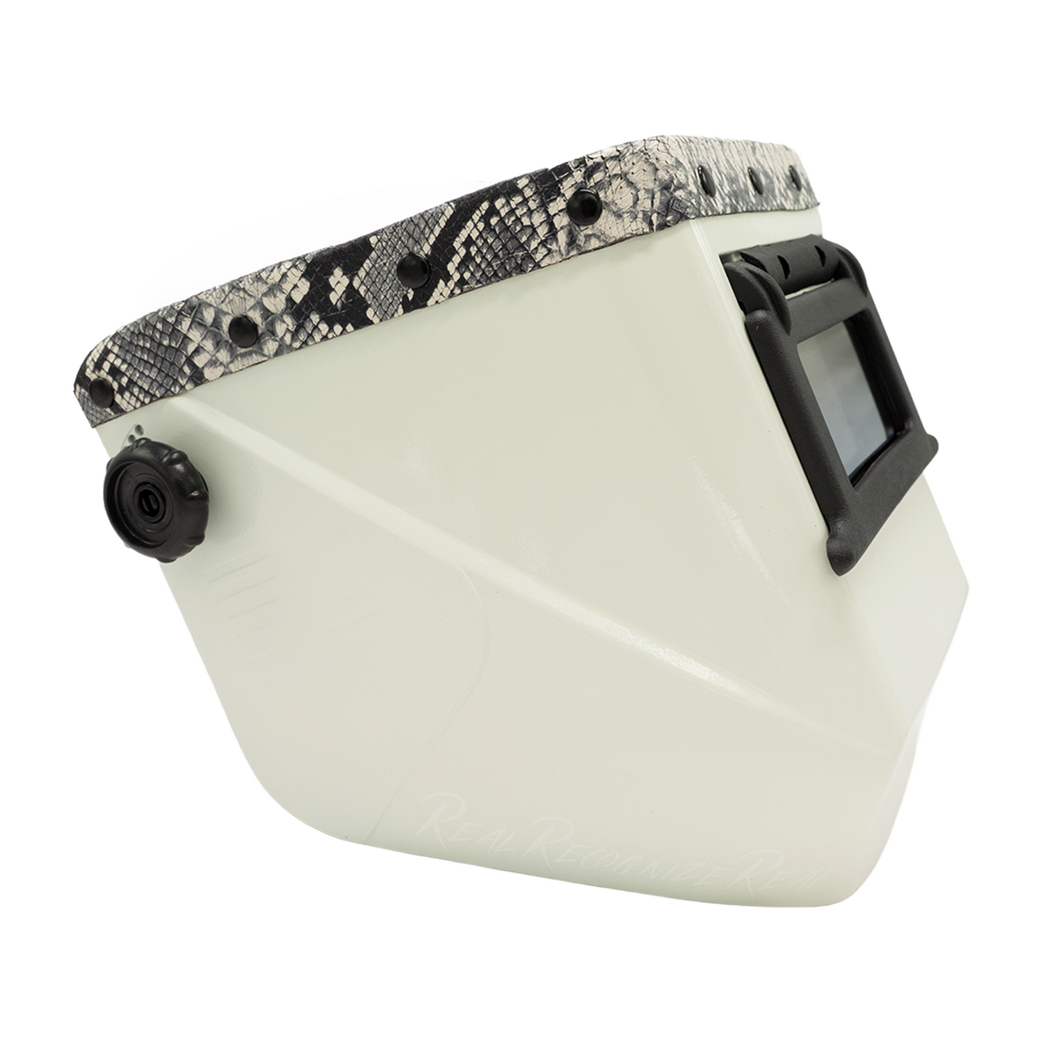Snake Leather "JOLLY" Square Welding Hood