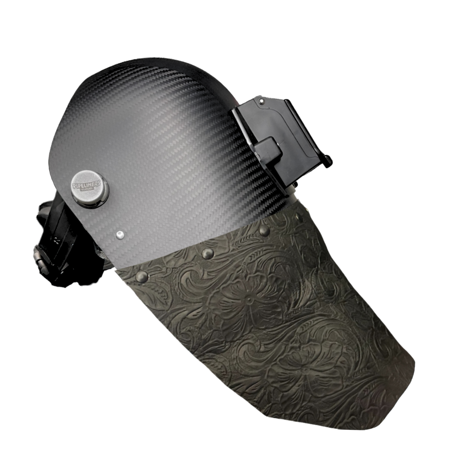 Chopped Bottom Carbon Fiber Welding Hood