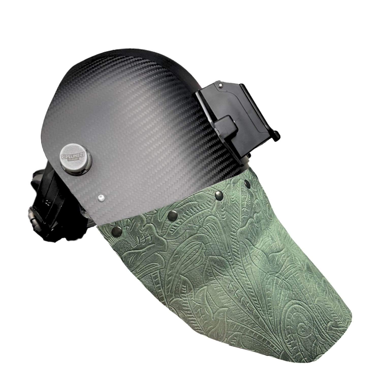 Chopped Bottom Carbon Fiber Welding Hood