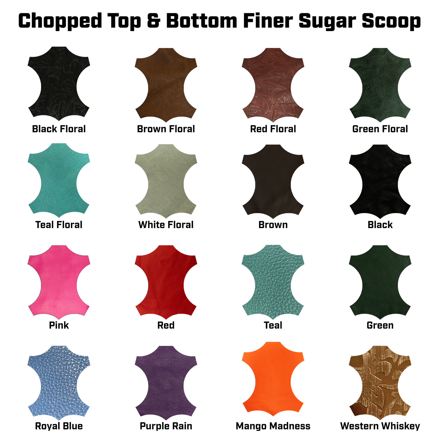 Chopped Top & Bottom Finer Sugar Scoop Welding Hood