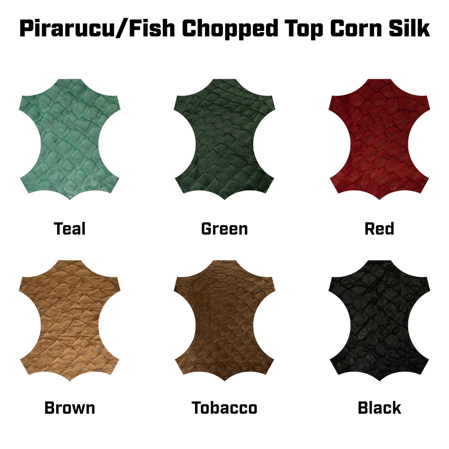 Pirarucu/Fish Chopped Top Leather Corn Silk Welding Hood
