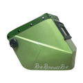 Swanga Banga Square Futura Welding Hoods - Lime
