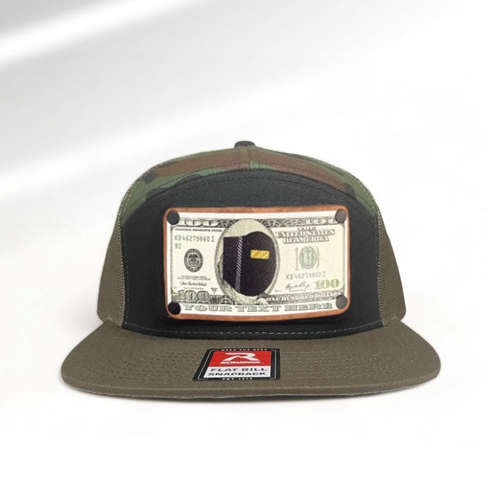 Customizable $100 Pancake Hood Leather Patch