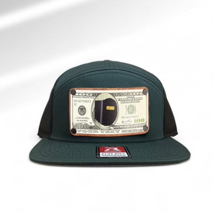 Customizable $100 Pancake Hood Leather Patch