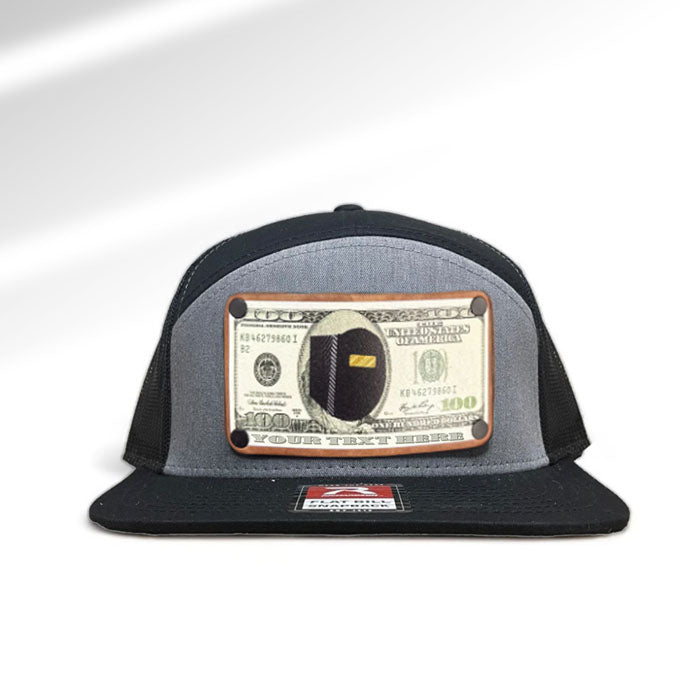 Customizable $100 Pancake Hood Leather Patch