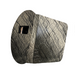 "Corn Silk" One Piece Carbon Fiber Pancake Welding Hood "UNO"