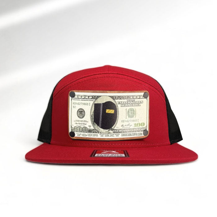 Customizable $100 Pancake Hood Leather Patch