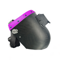 Corn Silk Carbon Fiber Leather Welding Hood Chopped Top