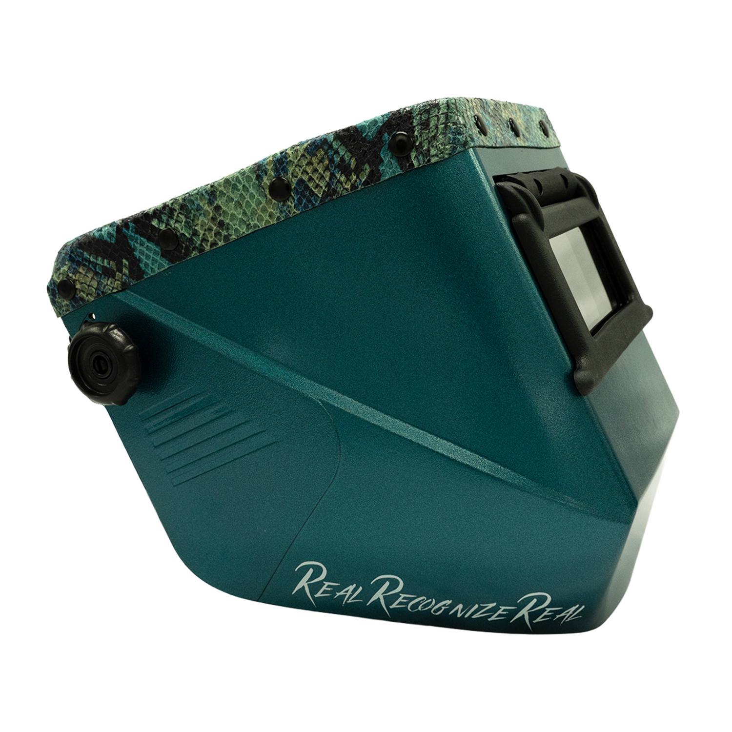 Snake Leather "JOLLY" Square Welding Hood