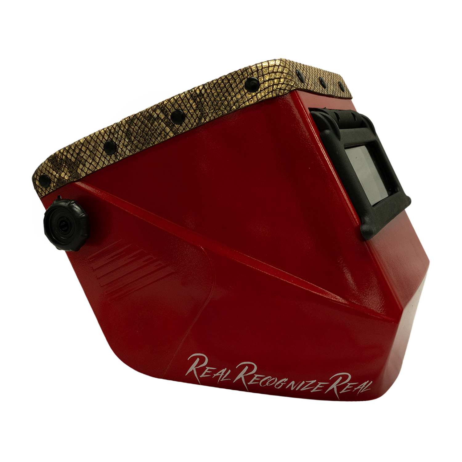 Snake Leather "JOLLY" Square Welding Hood