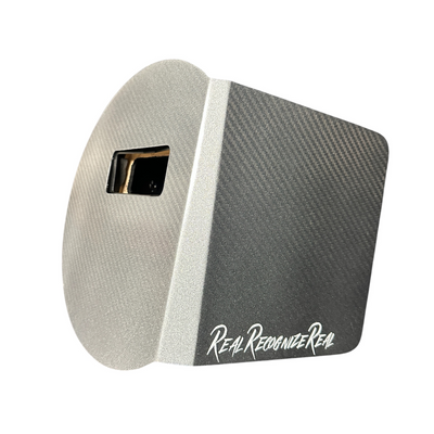 One Piece Carbon Fiber Pancake Welding Hood "UNO" Silver Bullet