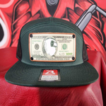 Sugar Scoop Leather Baseball Cap - Green