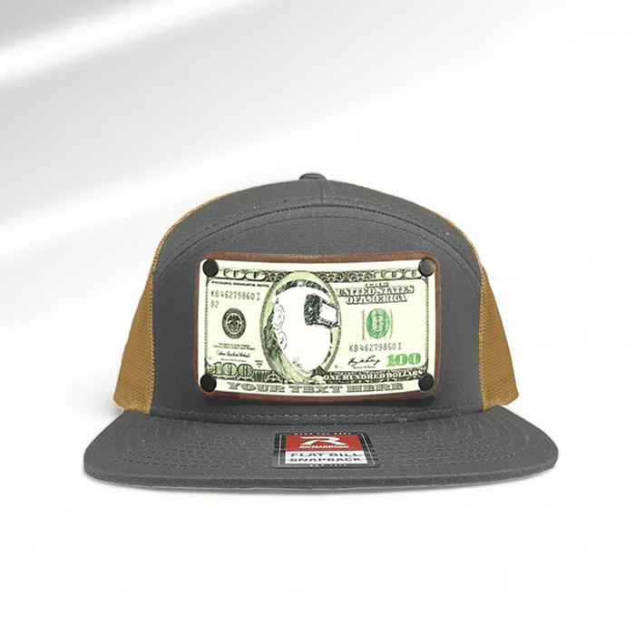 Customizable $100 Sugar Scoop Leather Patch